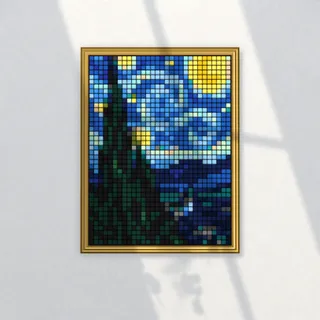 VAN GOGH // THE STARRY NIGHT (VERTICAL CROP)