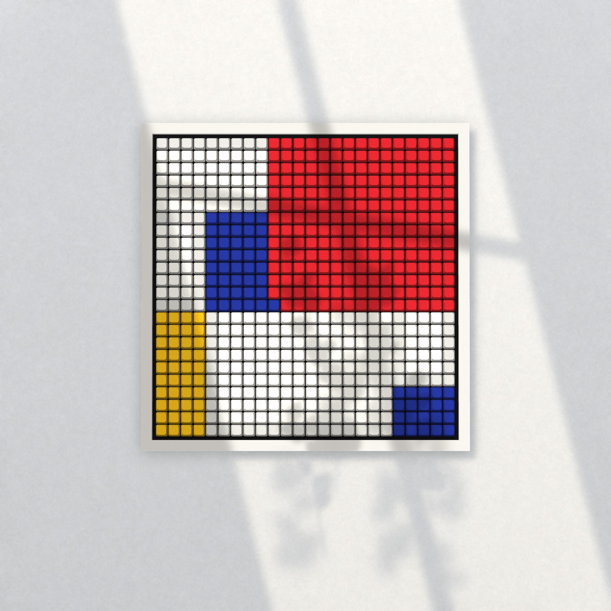 MONDRIAN // COMPOSITION WITH RED, BLUE AND YELLOW