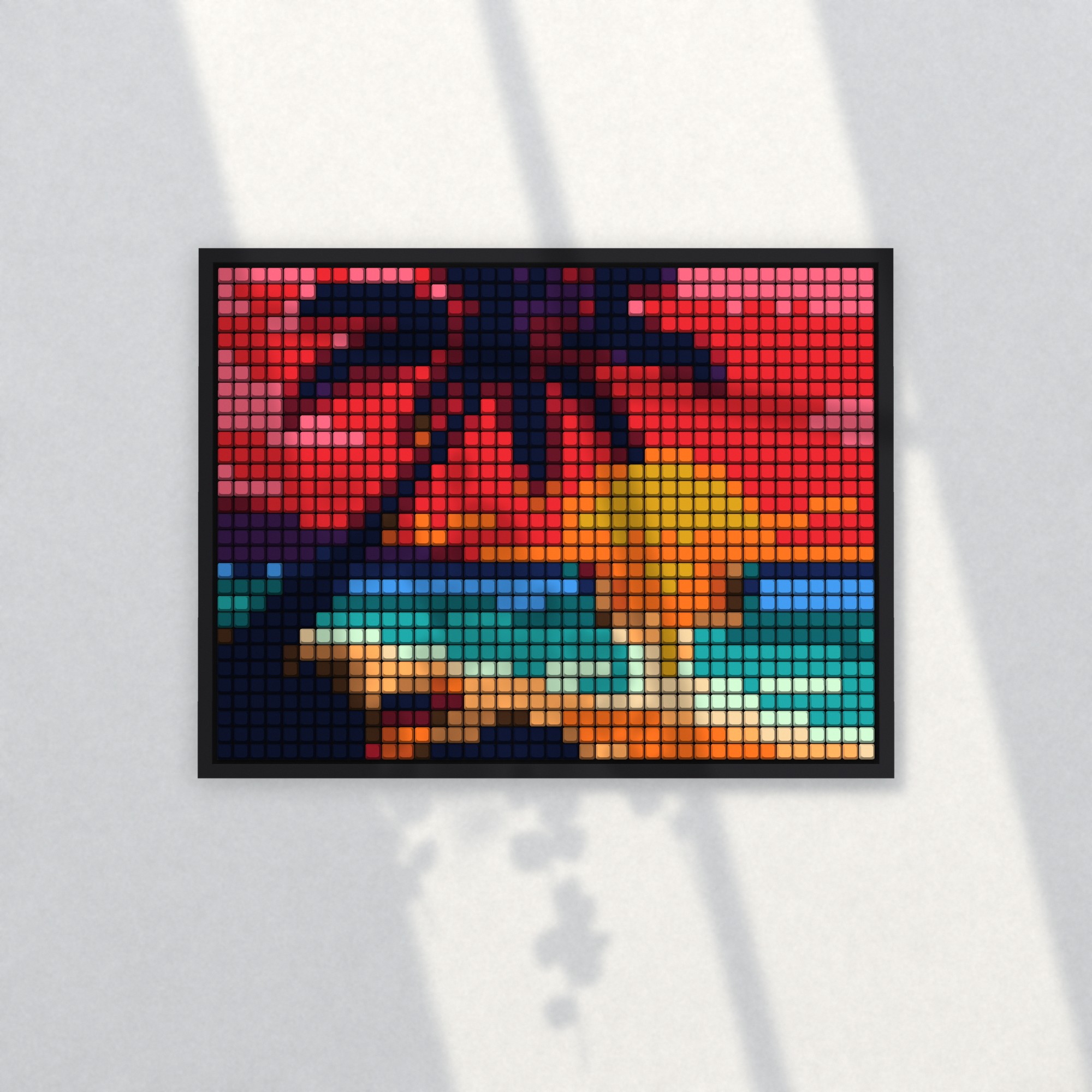 WALLPAPER // PALM SUNSET