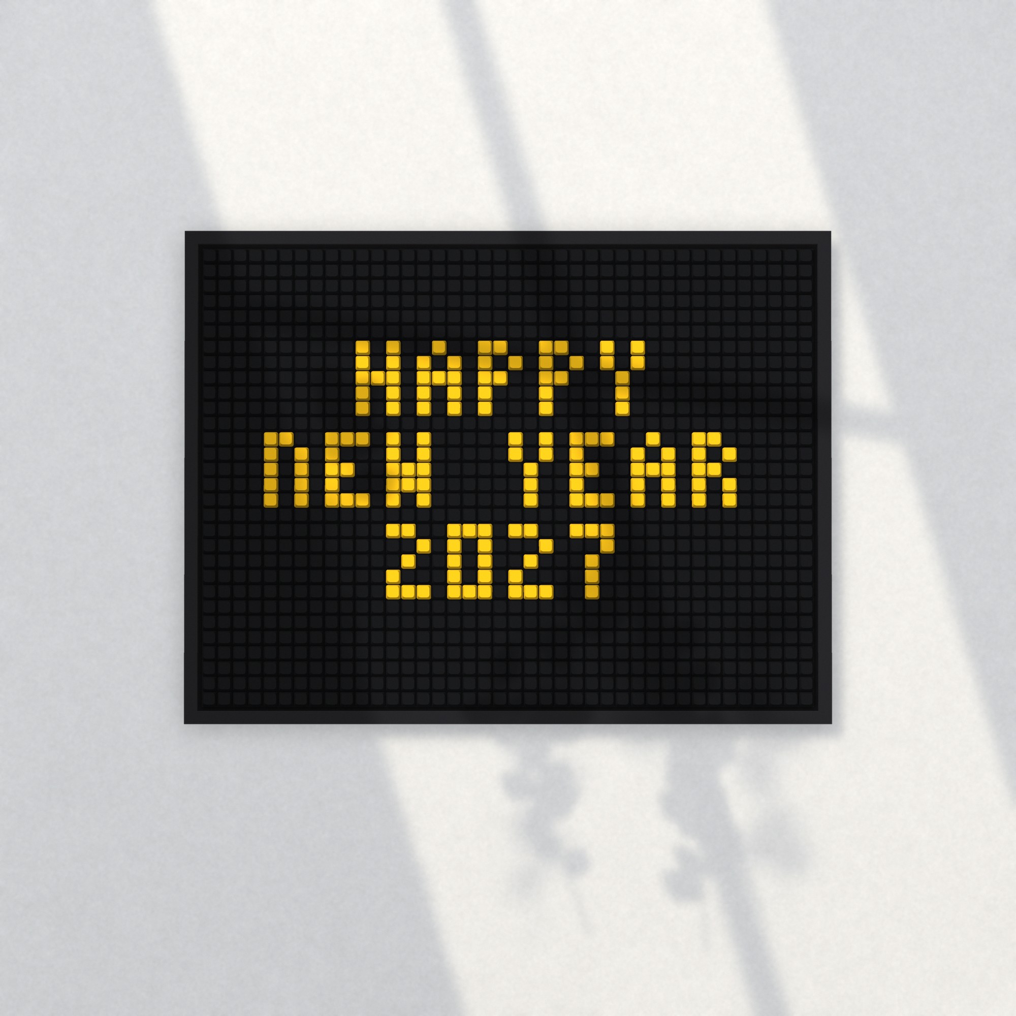 TEXT // HAPPY NEW YEAR 2027