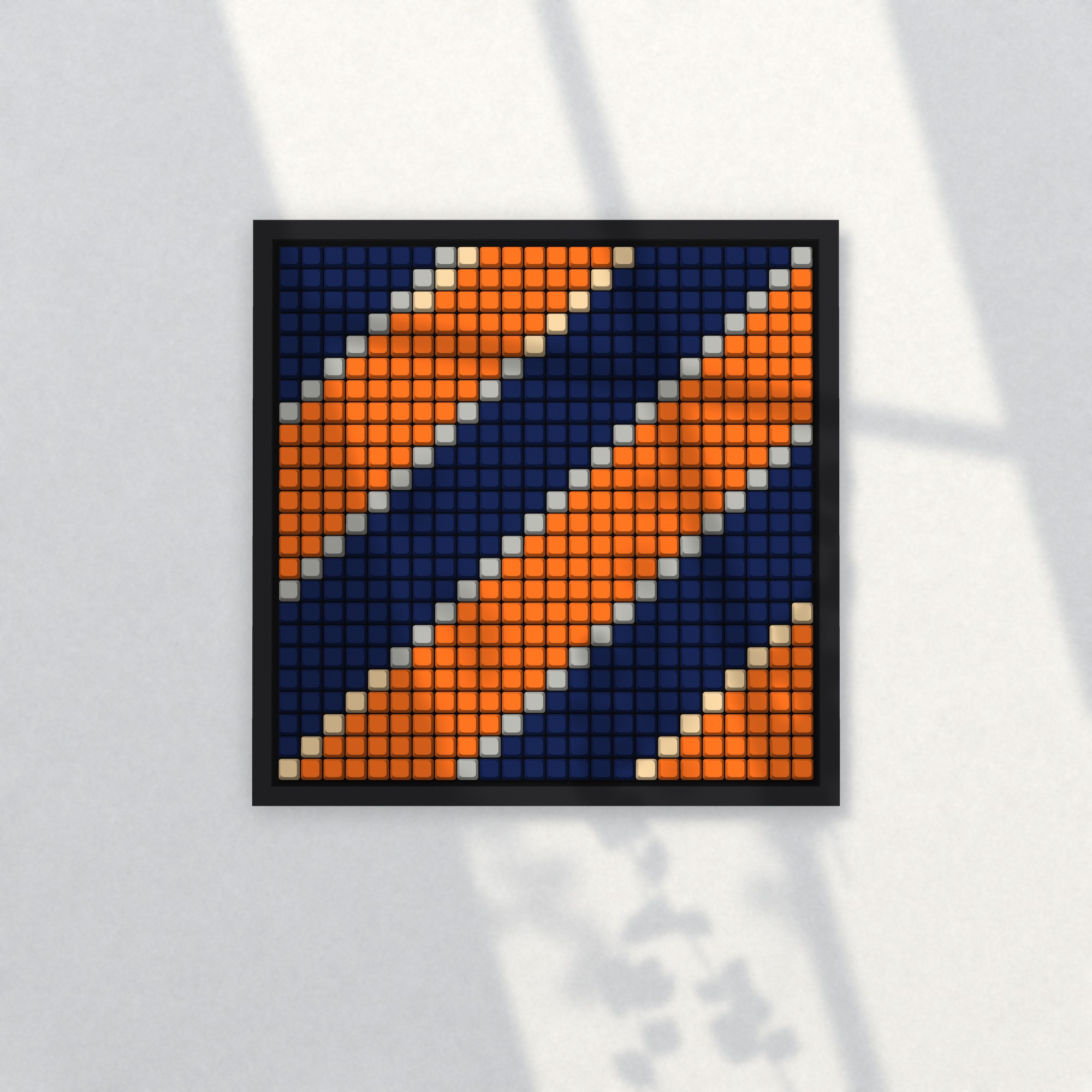 FAN COLOURS // NAVY & ORANGE