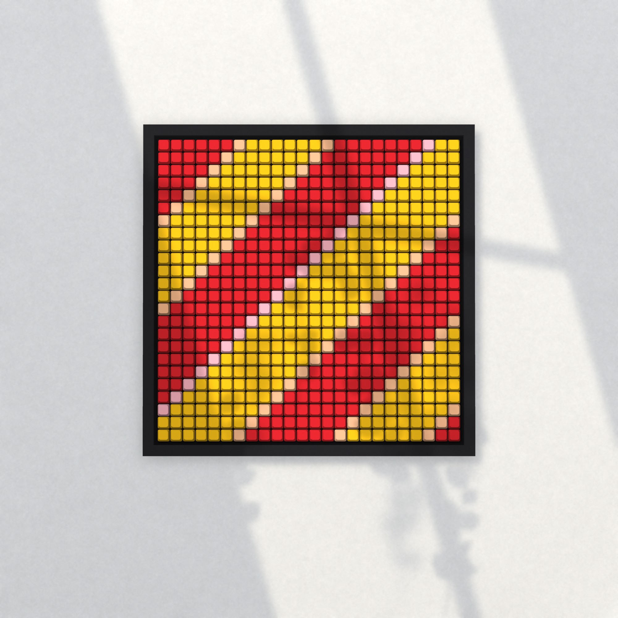 FAN COLOURS // RED & GOLD