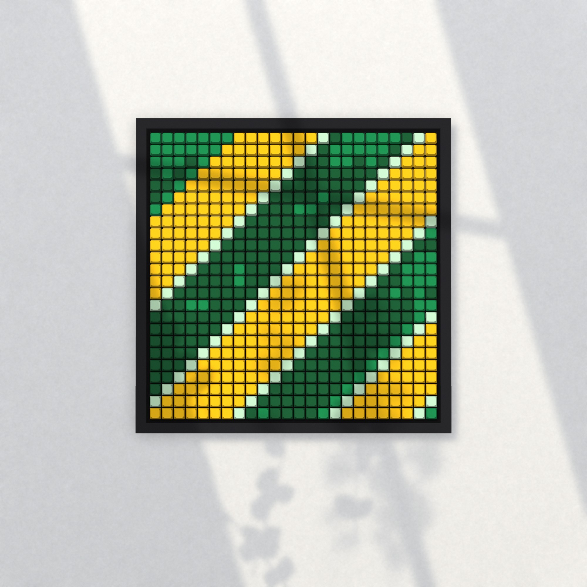 FAN COLOURS // GREEN & YELLOW
