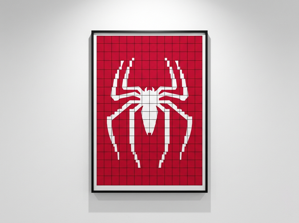 SUPERHERO EMBLEM // WEB-SLINGER SPIDER